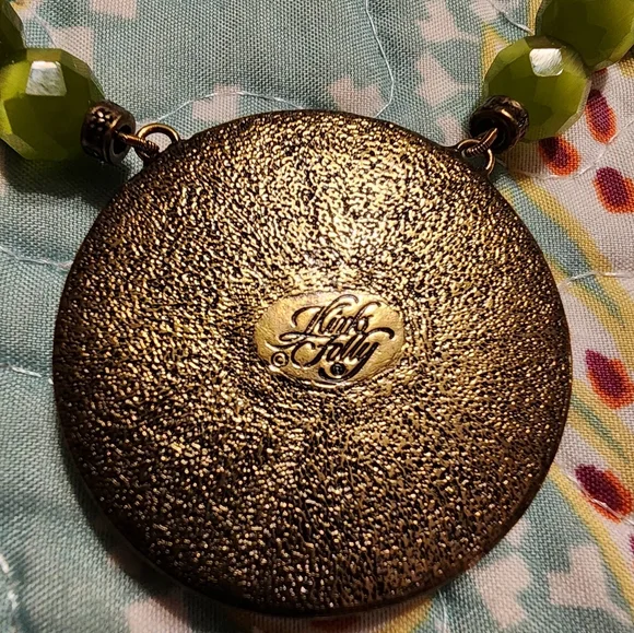 Kirk's Folly Seaview Moon Magic Iridescent Moon Necklace & Earrings Set